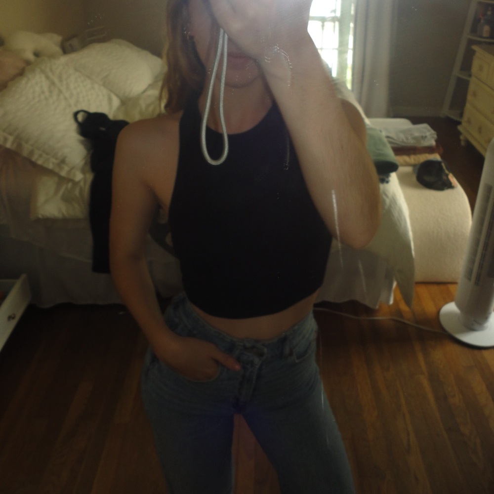 Zara ribbed tank top